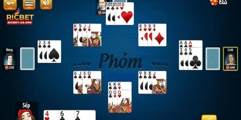 Bài Phỏm RICBET: Luật Chơi, Mẹo Cược Dễ Ăn Đậm 1 Game bài phỏm được người chơi tại cổng game RICBET vô cùng yêu thích.