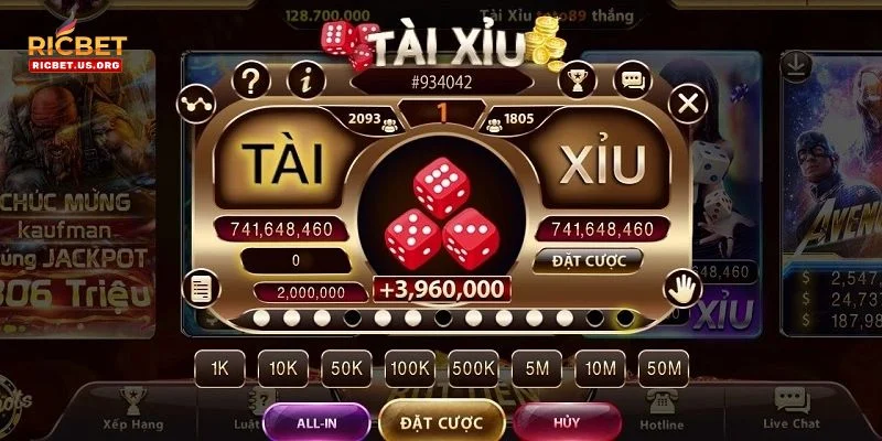 Phiên bản online tại RICBET được đánh giá là hấp dẫn hơn. 